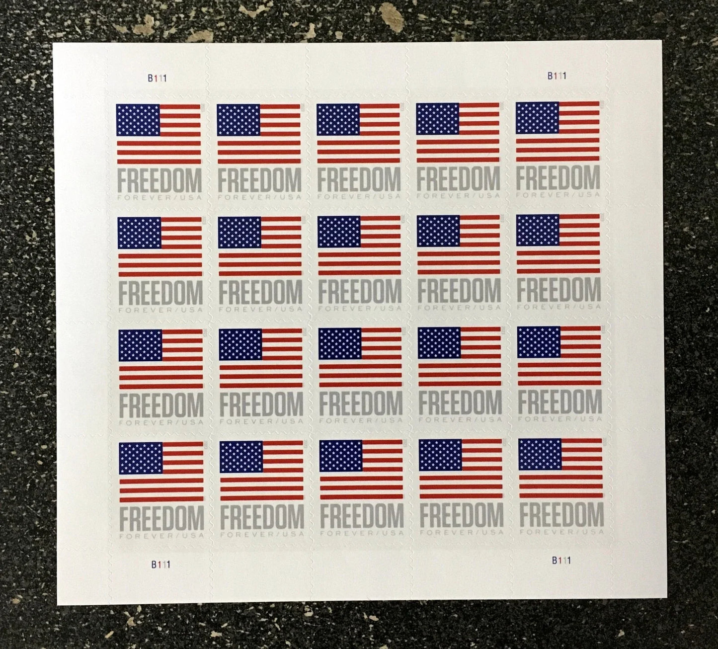 Forever Stamps 2023 U.S. Flag-Modern Patriotic Symbol, First-Class Postage