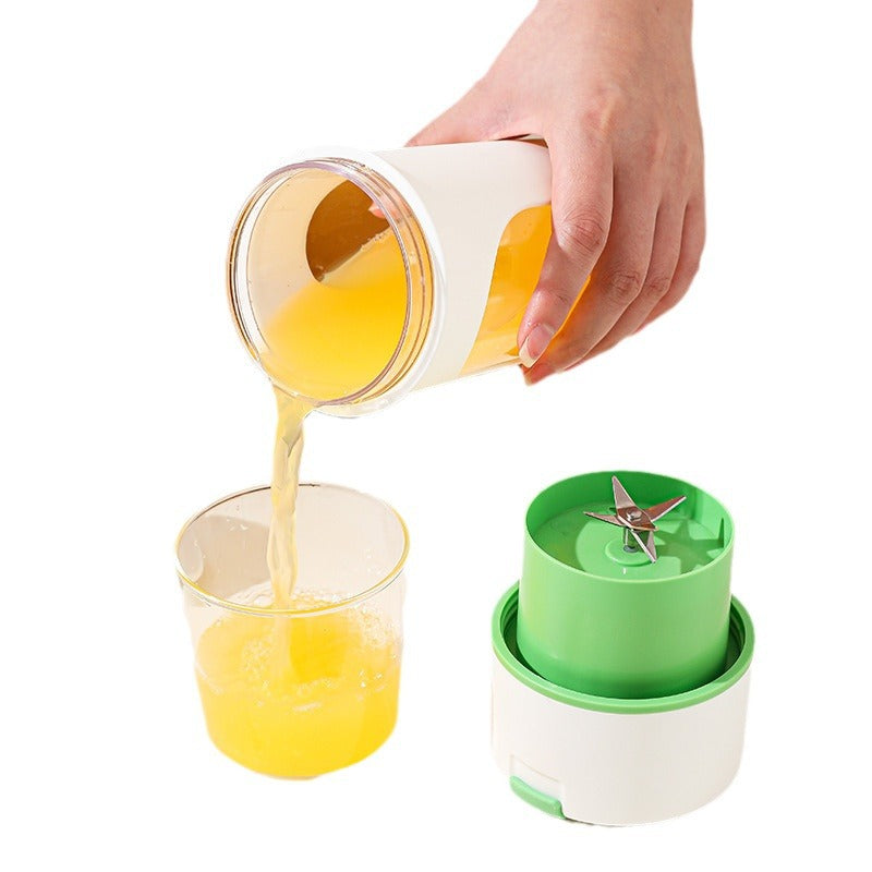 Portable USB Electric Juicer Blender – Wireless Fruit Mixer, Ice Crush Cup, 400ml Mini Smoothie Maker