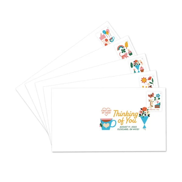 Forever Stamps 2023 Thinking of You-Greeting Card Collection, First-Class Postage