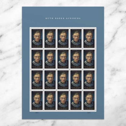 Forever Stamps 2023 Ruth Bader Ginsburg-Tribute Collection, First-Class Postage