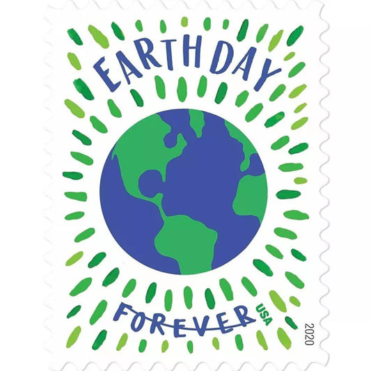 Forever Stamps 2020 Earth Day-Awareness, First-Class Postage