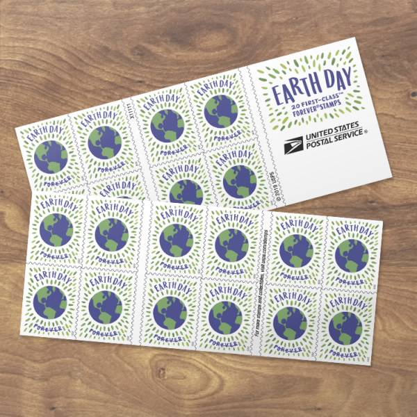 Forever Stamps 2020 Earth Day-Awareness, First-Class Postage