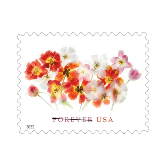 Forever Stamps 2022 Tulips-Nature Series, First-Class Postage