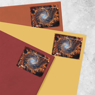 $10.10 Stamps 2025 Spiral Galaxy NGC 628-Astronomy Collection, Priority Mail Express Rate