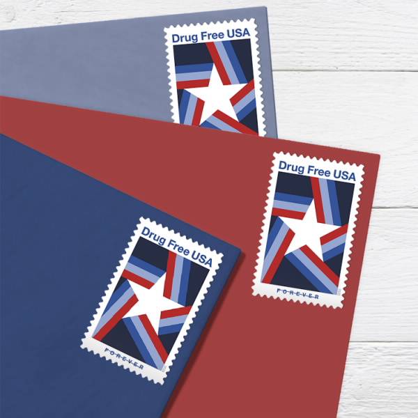 Forever Stamps 2020 Drug Free USA-Awareness, First-Class Postage