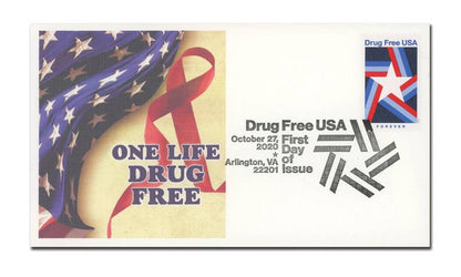 Forever Stamps 2020 Drug Free USA-Awareness, First-Class Postage
