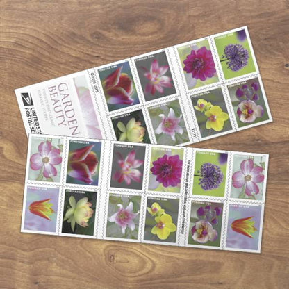 Forever Stamps 2021 Garden Beauty-Nature Series, First-Class Postage