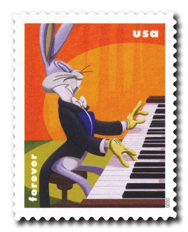 Forever Stamps 2020 Bugs Bunny-Entertainment Icons, First-Class Postage