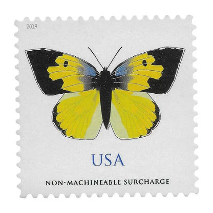 $1.12 Stamps 2019 California Dogface Butterfly-Non-Machinable Surcharge, First-Class Rate