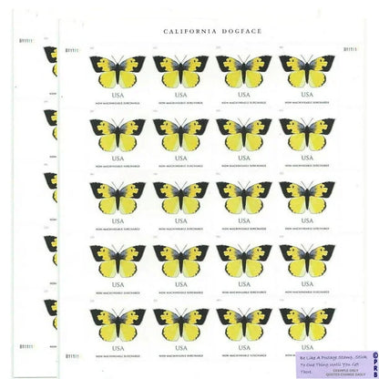 $1.12 Stamps 2019 California Dogface Butterfly-Non-Machinable Surcharge, First-Class Rate