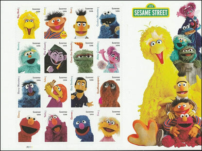 Forever Stamps 2019 Sesame Street-Children¡¯s Favorites, First-Class Postage