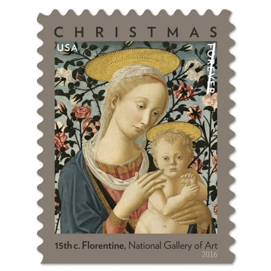 Forever Stamps 2016 Florentine Madonna and Child-Art Collection, First-Class Postage