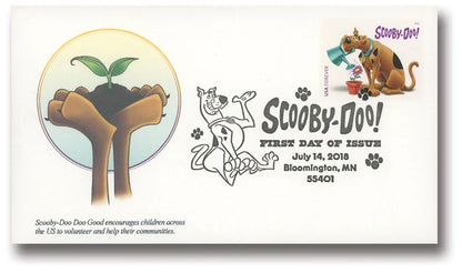 Forever Stamps 2018 Scooby-Doo-Classic Cartoon Collection, First-Class Postage
