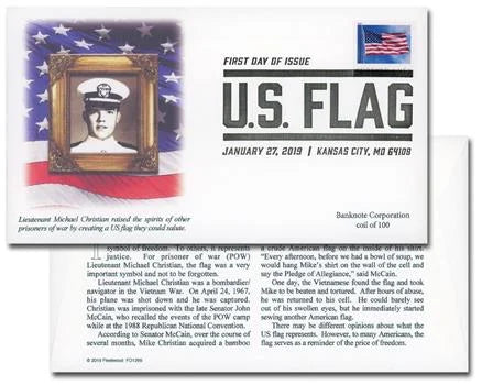 Forever Stamps 2019 U.S. Flag-Patriotic Symbol, First-Class Postage