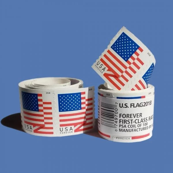 Forever Stamps 2018 U.S. Flag-Patriotic Symbol, First-Class Postage