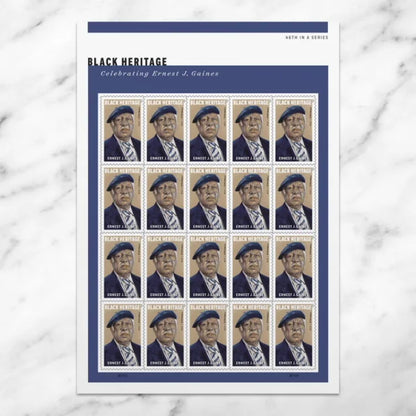 Forever Stamps 2023 Ernest J. Gaines First-Class Postage