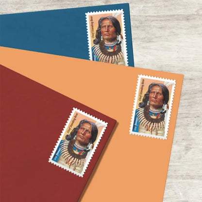 Forever Stamps 2023 Chief Standing Bear-Historical Tribute, First-Class Postage