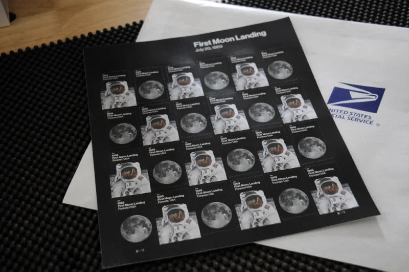 Forever Stamps 2019 First Moon Landing-Space Exploration, First-Class Postage