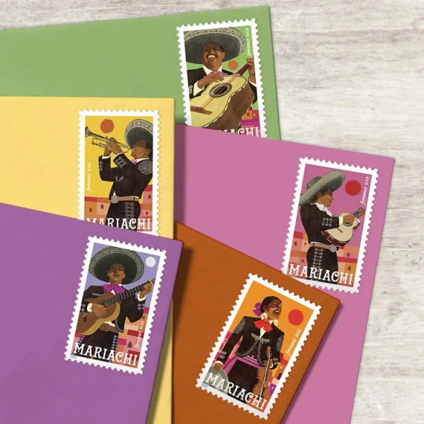 Forever Stamps 2021 Mariachi-Music and Cultural Heritage, First-Class Postage