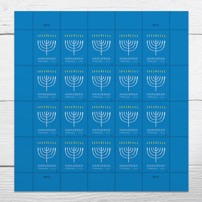 Forever Stamps 2024 Hanukkah-Holiday Celebration, First-Class Postage