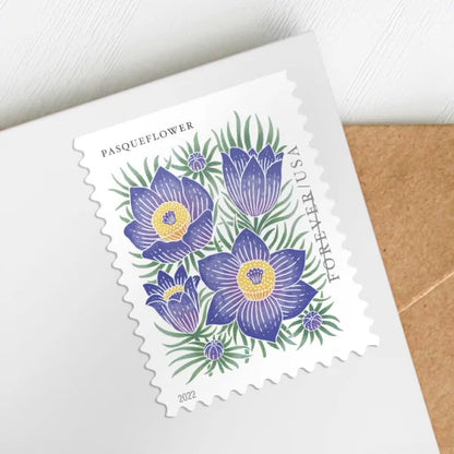Forever Stamps 2022 Mountain Flora-Nature & Wildlife Series, First-Class Postage